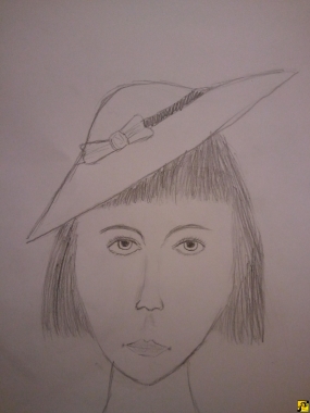Dama w kapeluszu
