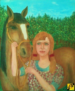 Dziewczyna i koń
