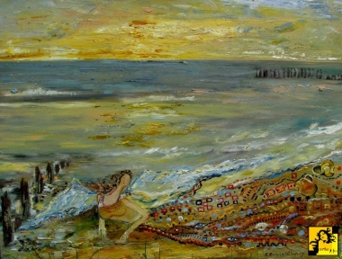 Klimtowa nad morzem