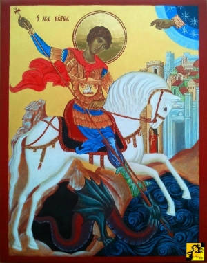 Ikona św. Jerzy