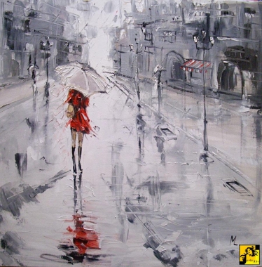 seria deszczowa ulica