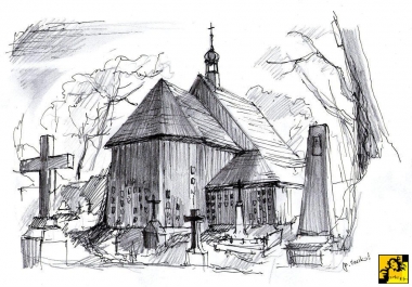 Kościółek na cmentarzu
