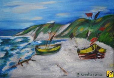Dębki - plaża