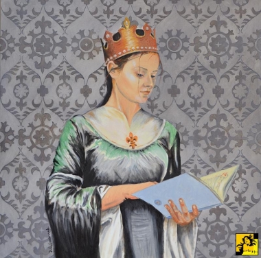 Królowa Jadwiga - portret