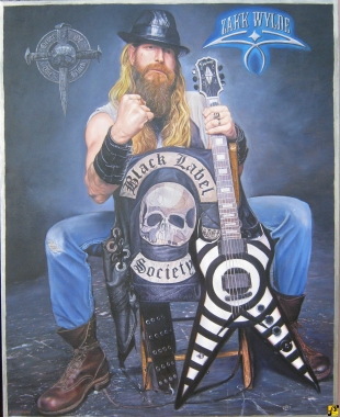 Zakk Wylde gitarzysta zespołu Black Label Society