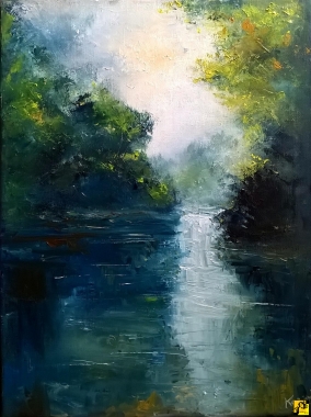 Leśne jezioro