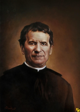 portret  św. Jana Bosko