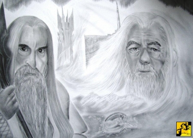Saruman i Gandalf