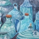 Niebieska ceramika