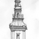 Wieża kościoła św. Krzyża