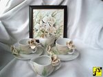 Phalaenopsis w zieleni zestaw