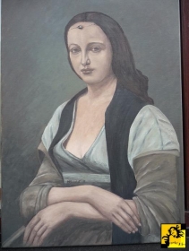 kobieta z perłą