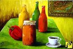 butelki i papryka