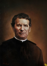portret  św. Jana Bosko