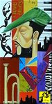 Jazz man - abstrakcja Jazz man - abstrakcja
