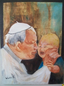 Papież z najmłodszymi