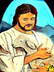 Pan Jezus z barankiem