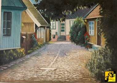 uliczka w Turekov