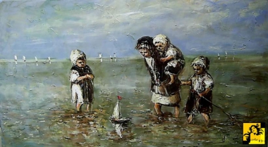 Dzieci i łódeczka