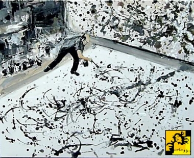 Pollock w pracowni