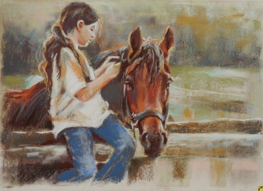 dziewczyna i koń