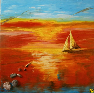 Sky and sea