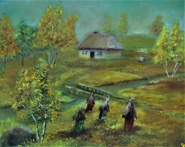Chatka ze studzienką