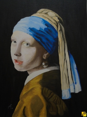 Moja wersja Girl with the pearl earring