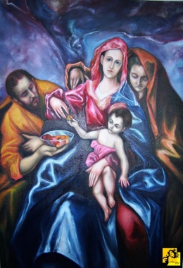 Święta Rodzina ze św.Mgdaleną