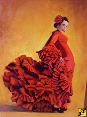 Flamenco dancer