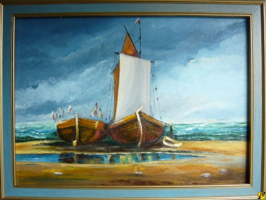 na brzegu