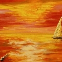 Sky and sea