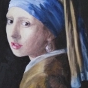 Jan Vermeer, Dziewczyna z Perłą, 1665r, kopia